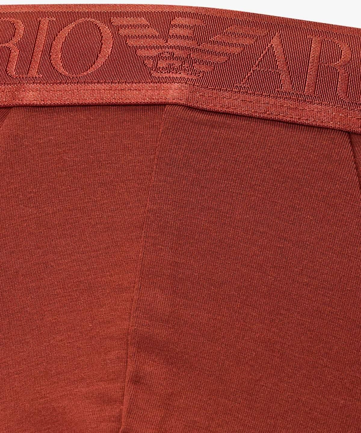 엠포리오 아르마니 언더웨어(EMPORIO ARMANI UNDERWEAR) 남성 톤온톤 자카드 로고 브리프_버밀리언 0816311027