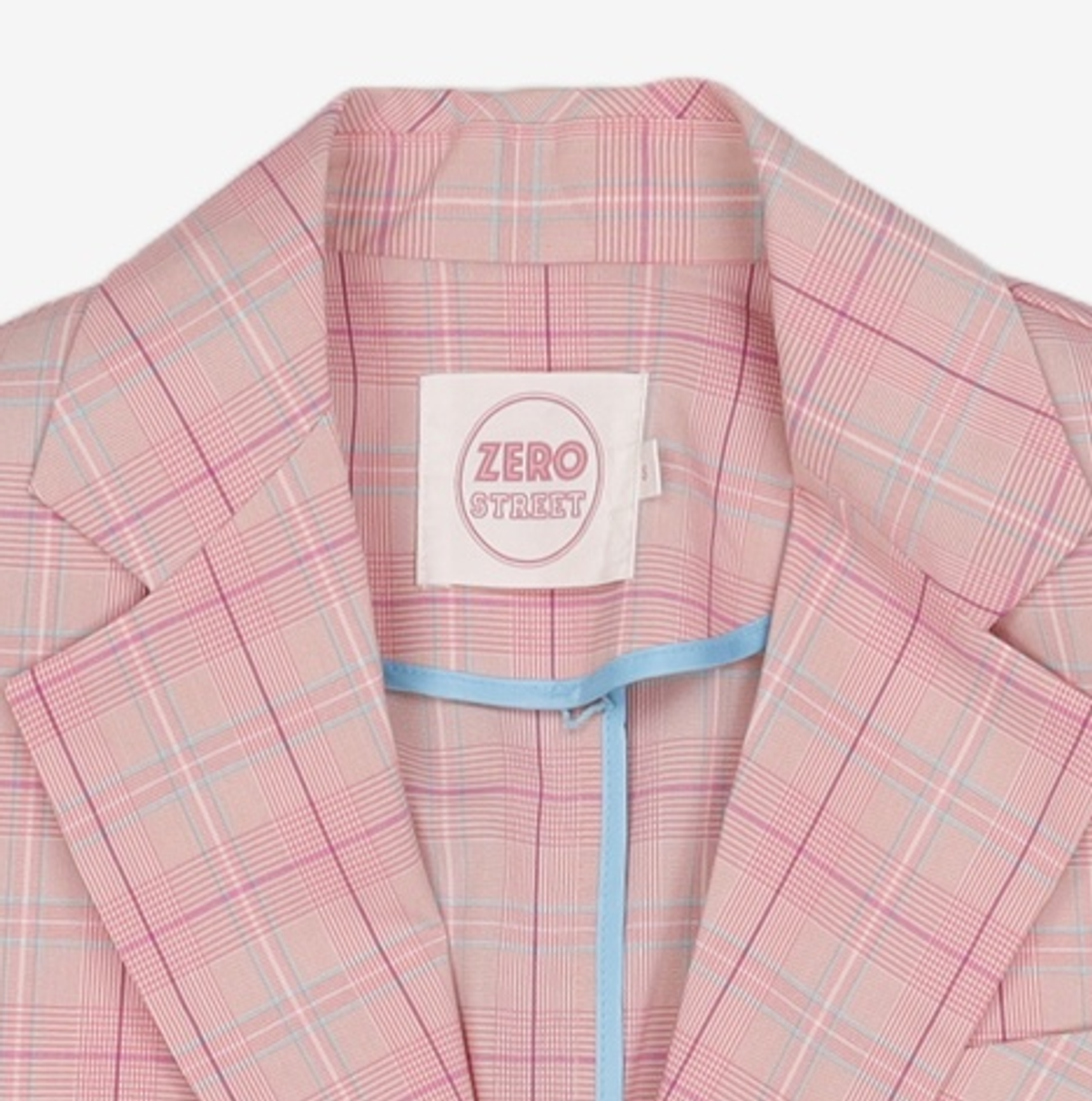 제로스트릿(ZEROSTREET) ZERO CHECK JACKET / PINK S