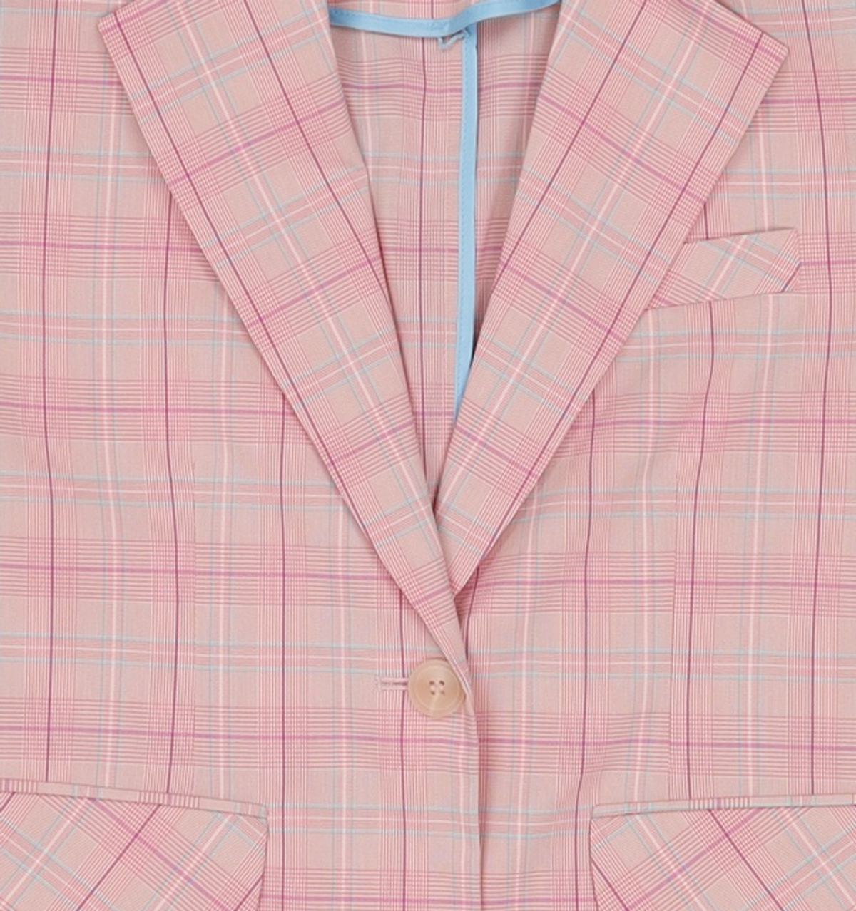 제로스트릿(ZEROSTREET) ZERO CHECK JACKET / PINK S