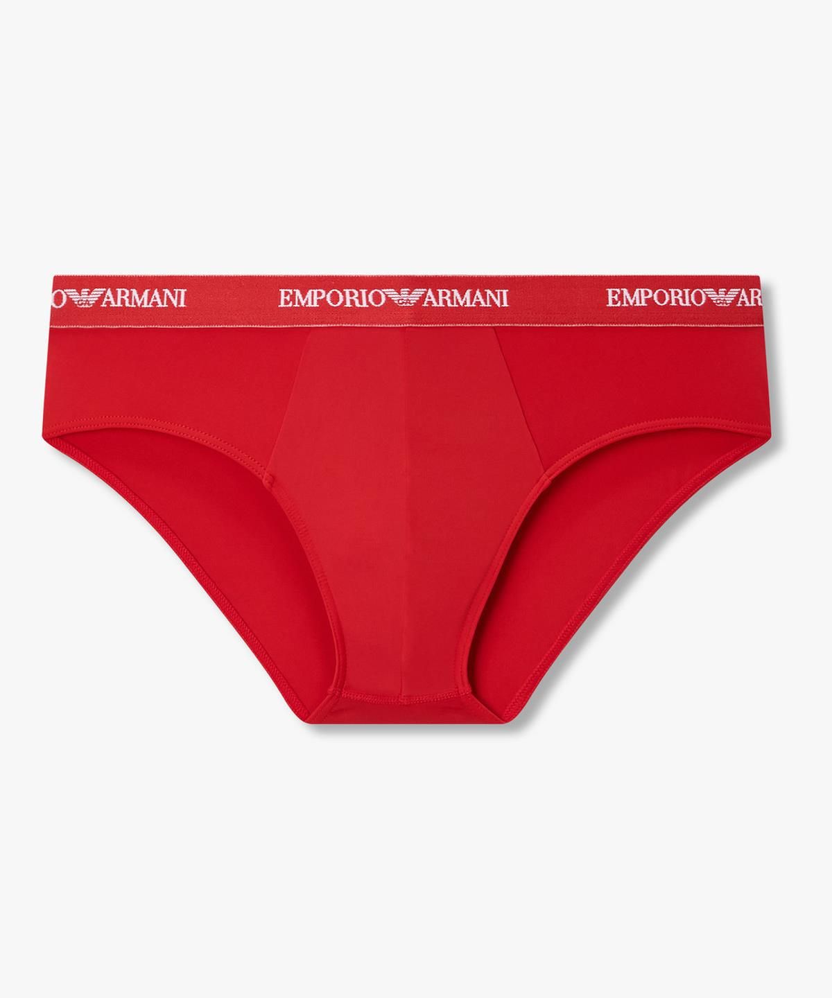 엠포리오 아르마니 언더웨어(EMPORIO ARMANI UNDERWEAR) 남성 나일론 블렌드 스트레치 브리프_레드 0816311023