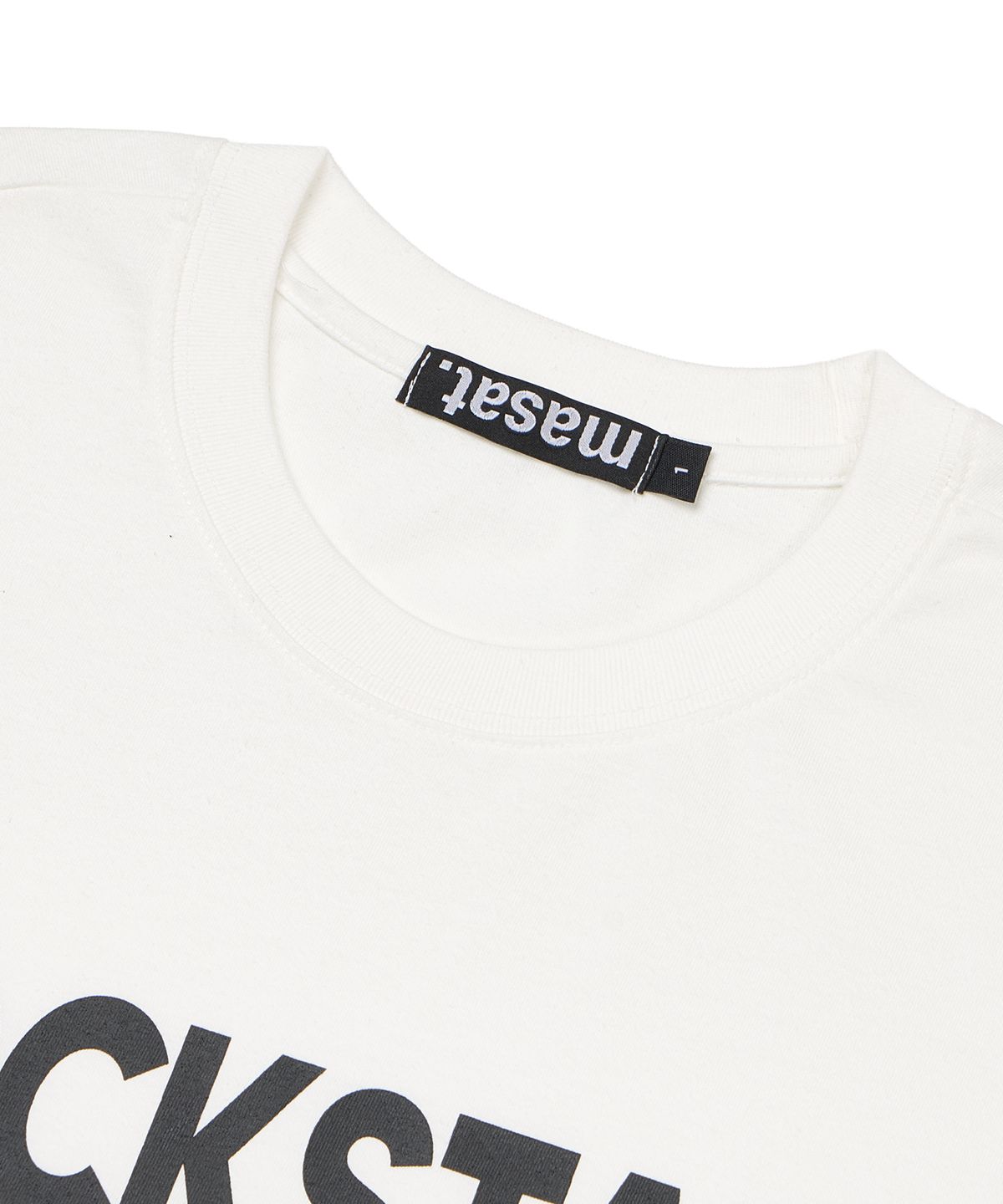 마사트(MASAT) RockStar Attitude Short Sleeve_ Off White