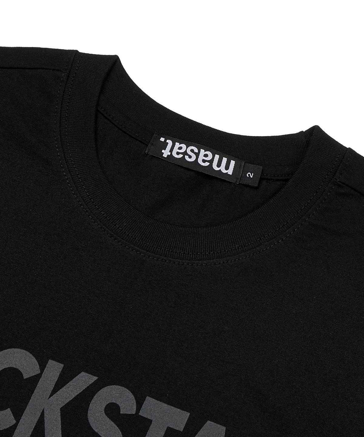 마사트(MASAT) RockStar Attitude Short Sleeve_ Black