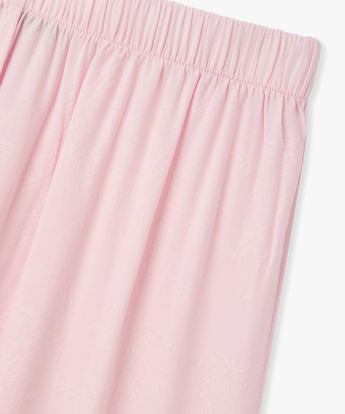 엠포리오 아르마니 언더웨어(EMPORIO ARMANI UNDERWEAR) 여성 플로럴 자카드 파자마 세트_핑크 0826339501