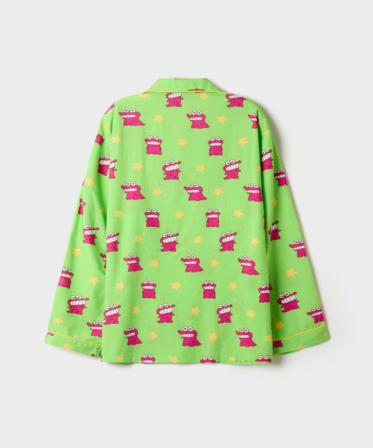 스파오(SPAO) [짱구] 긴팔 파자마(Green)_SPPPG49U08