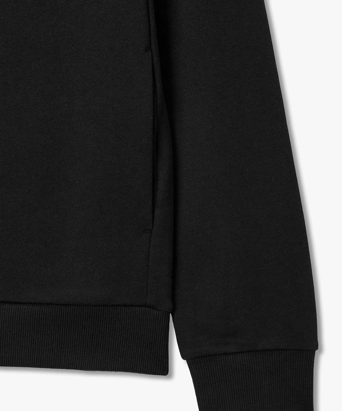 엠포리오 아르마니 언더웨어(EMPORIO ARMANI UNDERWEAR) 남성 배색 테이프 라운지 트랙 자켓_블랙 0816338006