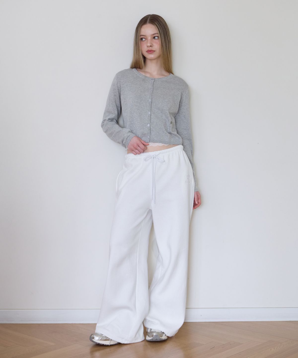 로제프란츠(ROSEFRANTZ) Basic Round Cardigan [Gray]