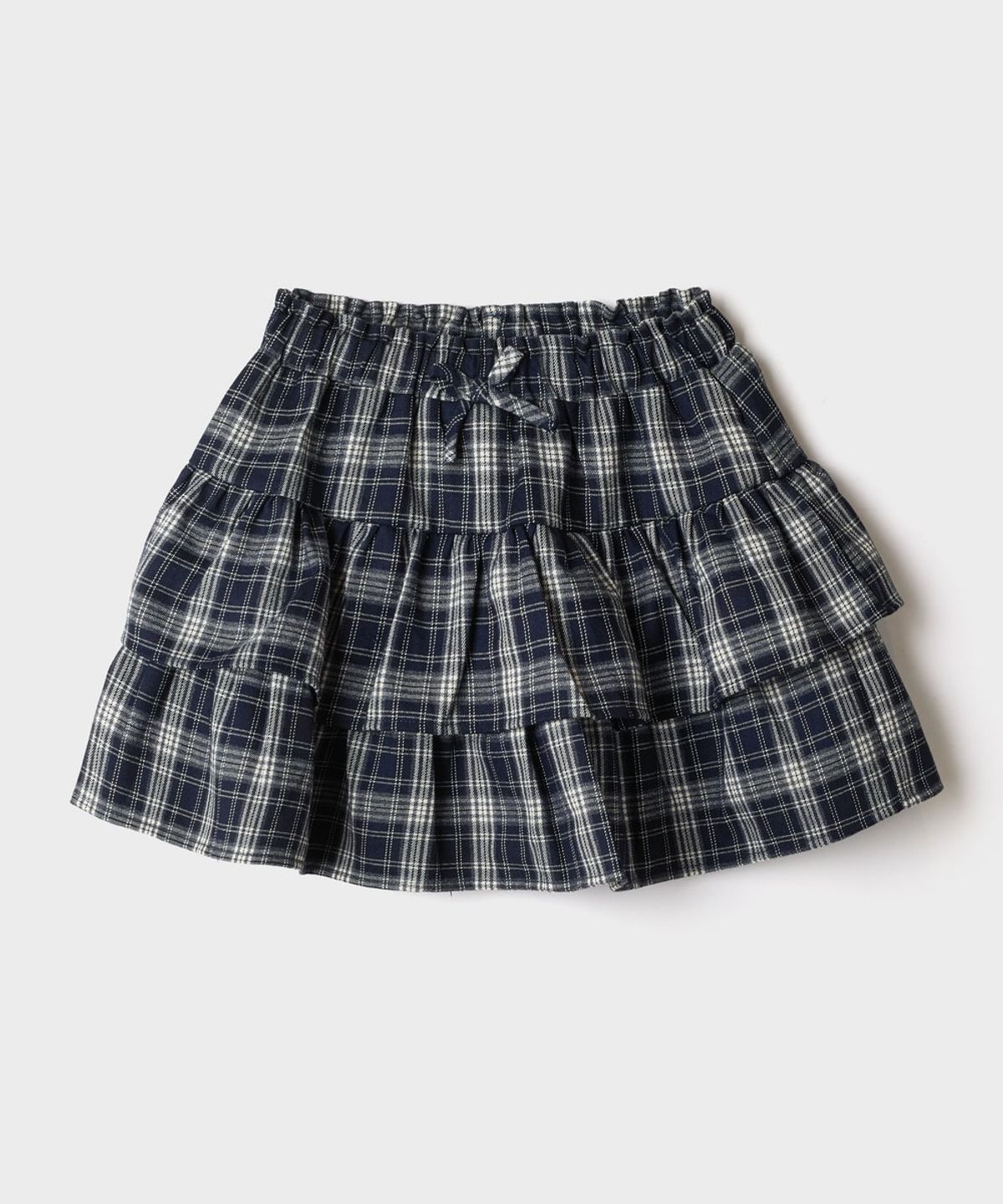 스파오 키즈(SPAO KIDS) [키즈] 체크 티어드 스커트 (속바지)_SPWHG49KG2