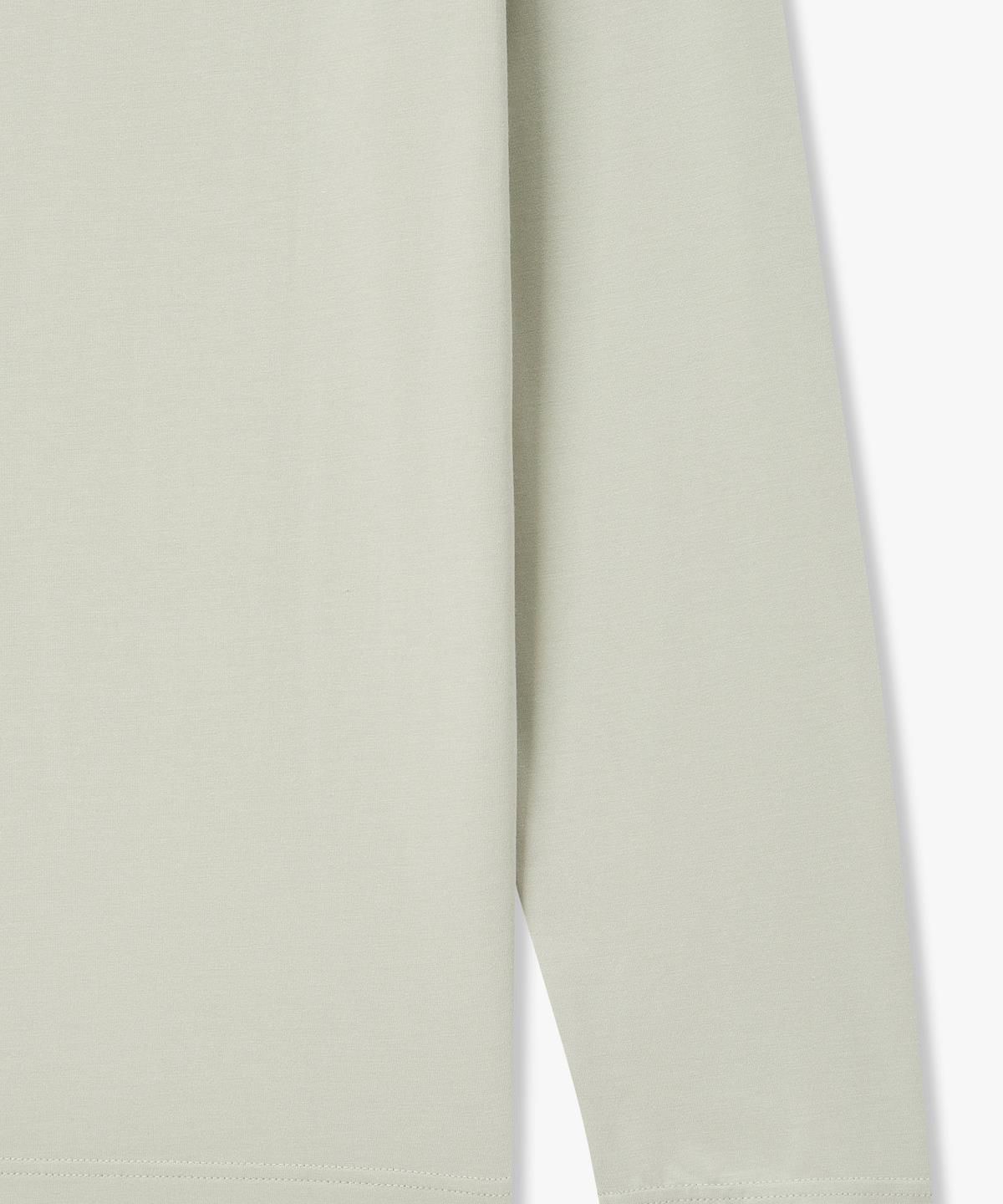 엠포리오 아르마니 언더웨어(EMPORIO ARMANI UNDERWEAR) 남성 레이온 블렌드 라운지 티셔츠_라이트그린 0816336009