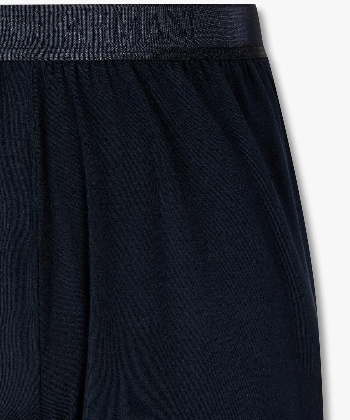 엠포리오 아르마니 언더웨어(EMPORIO ARMANI UNDERWEAR) 남성 레이온 블렌드 라운지 팬츠_네이비 0816332015