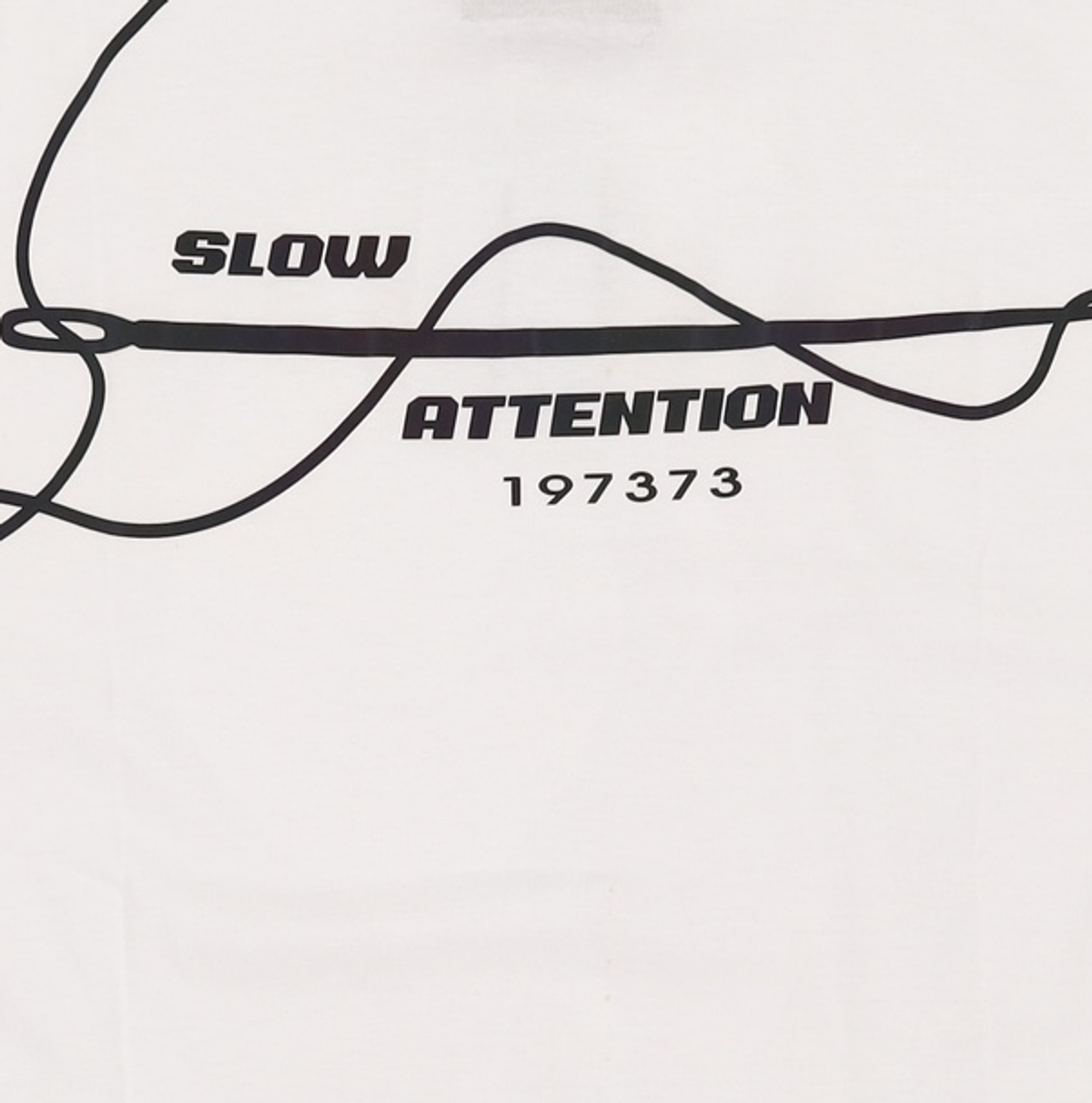 슬로우어텐션(SLOWATTENTION) 반소매 티셔츠 1