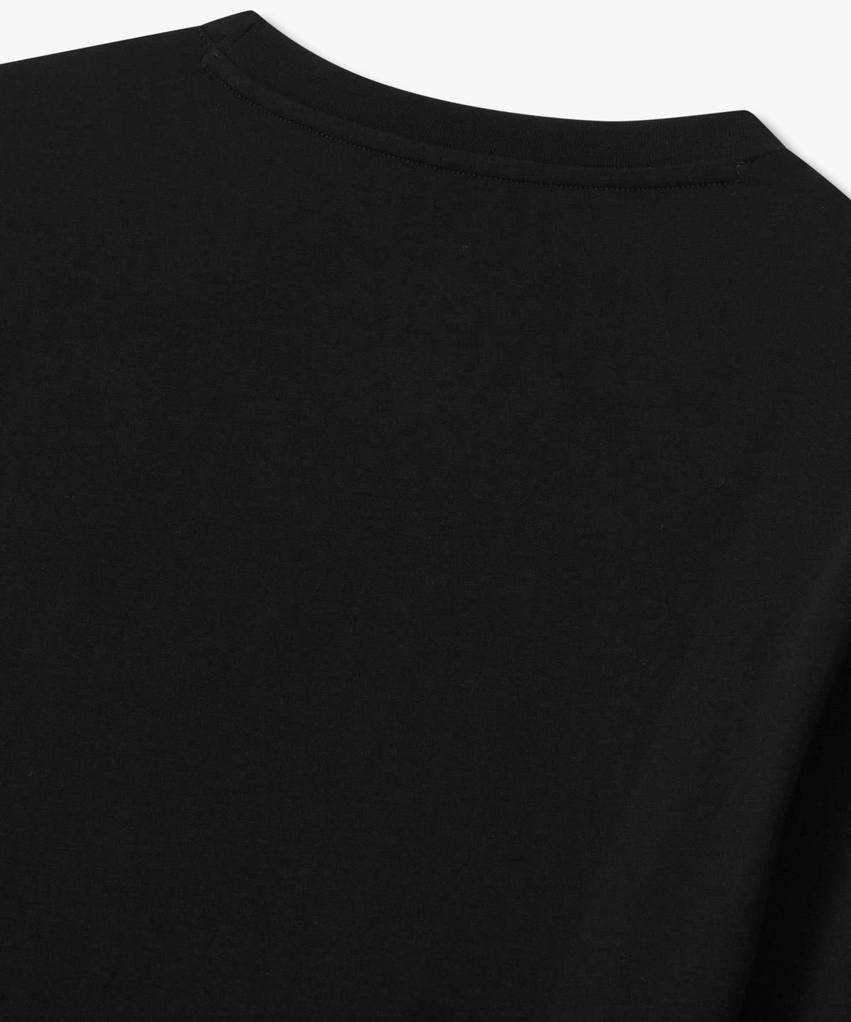 아르마니 익스체인지(ARMANI EXCHANGE) 여성 스트레치 롱 슬리브 티셔츠 _블랙_A425330506