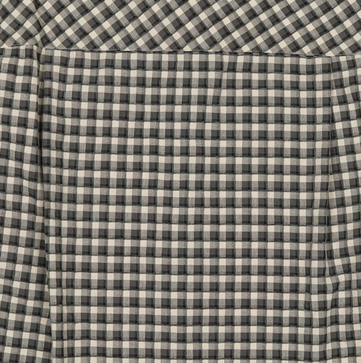 넌블랭크(NONBLANK) 세미 루즈 핏 체크 셔츠_OLIVE CHECK M