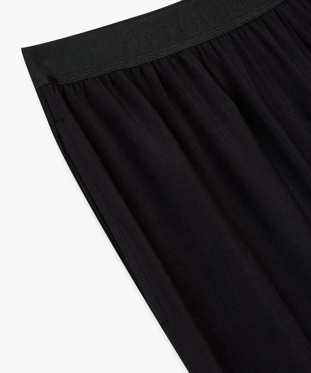 엠포리오 아르마니 언더웨어(EMPORIO ARMANI UNDERWEAR) 남성 레이온 블렌드 라운지 팬츠_블랙 0816332016