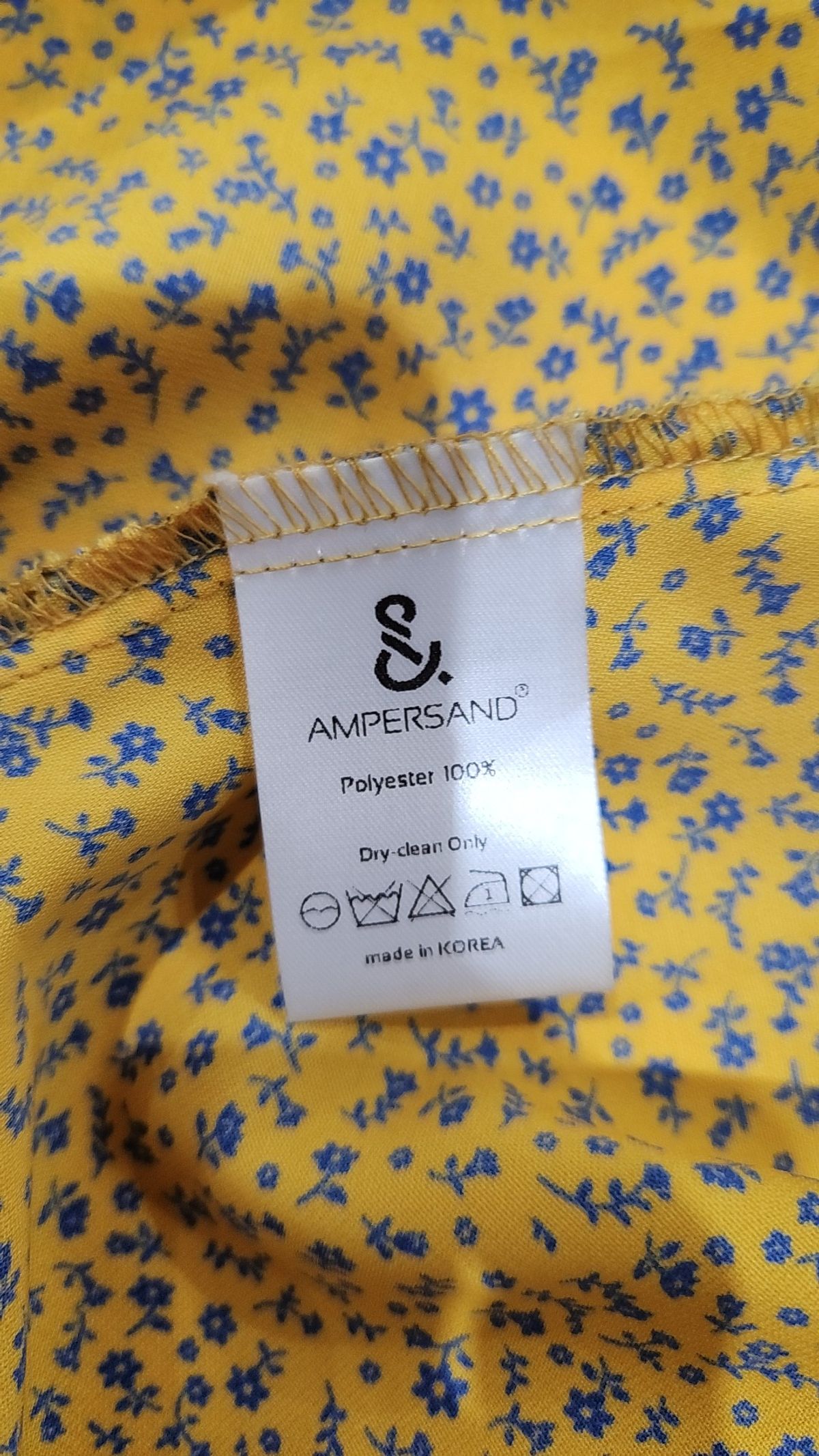 앰퍼샌드(AMPERSAND) 미니 원피스 L