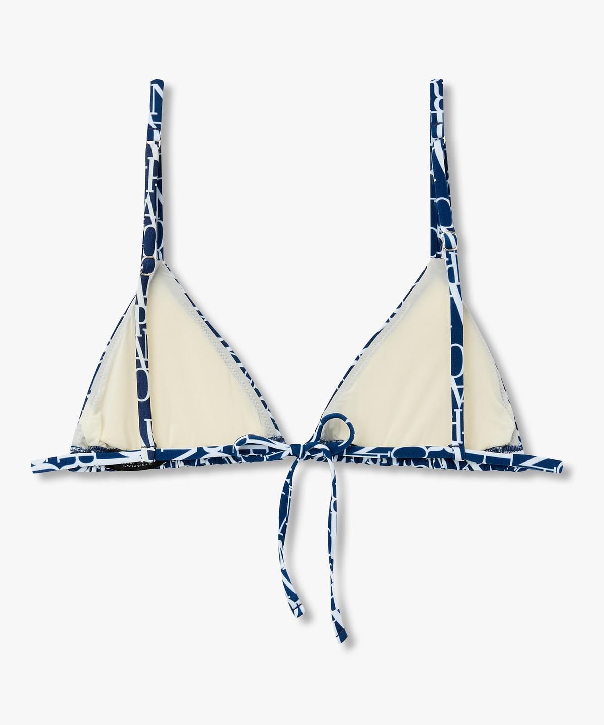 엠포리오 아르마니 언더웨어(EMPORIO ARMANI UNDERWEAR) 여성 올오버 프린트 비키니 세트_블루