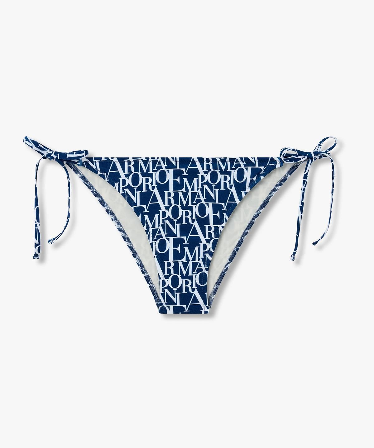 엠포리오 아르마니 언더웨어(EMPORIO ARMANI UNDERWEAR) 여성 올오버 프린트 비키니 세트_블루