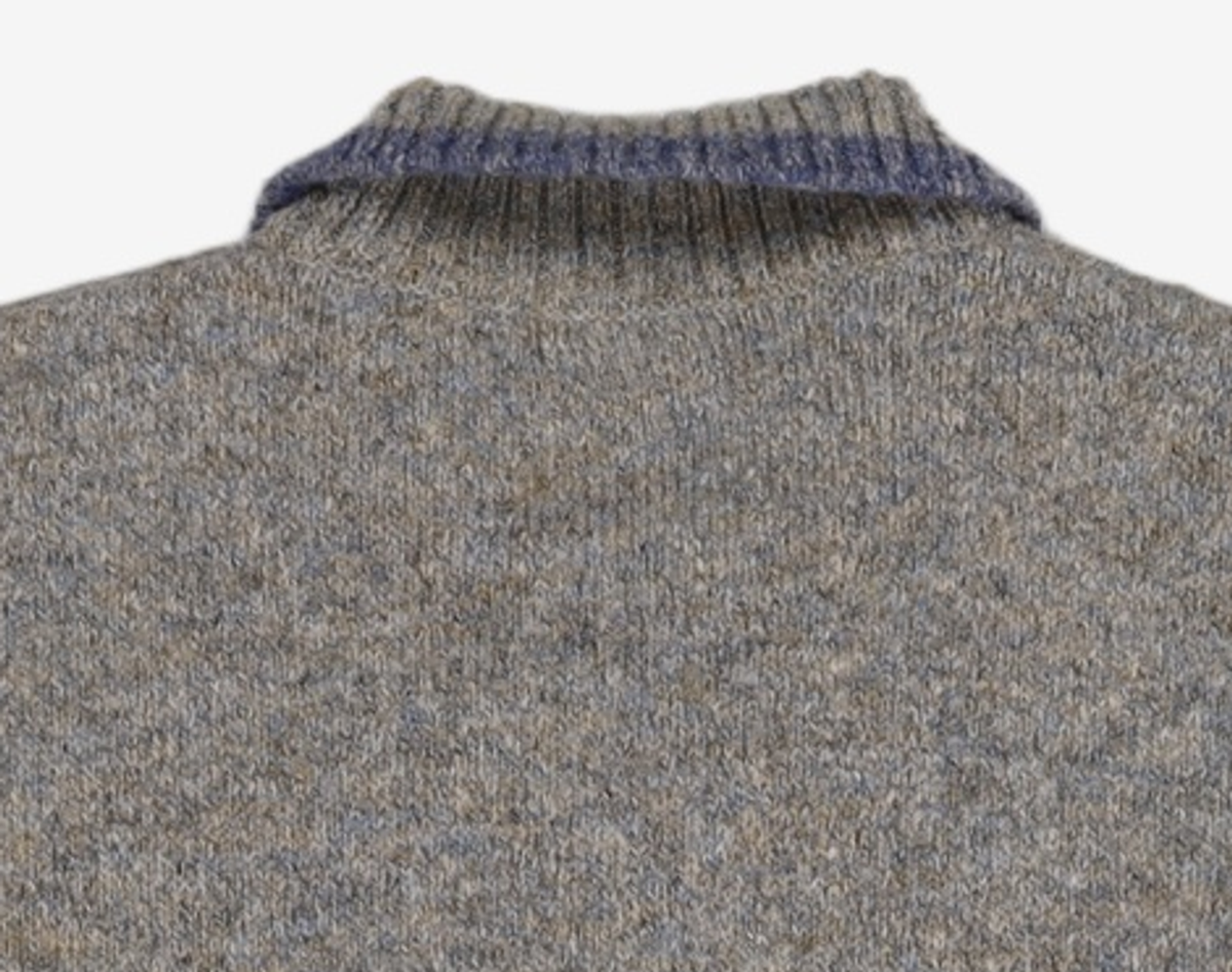 메인부스(MAINBOOTH) Foggy Crop Cardigan(MIX GRAY) ONE SIZE