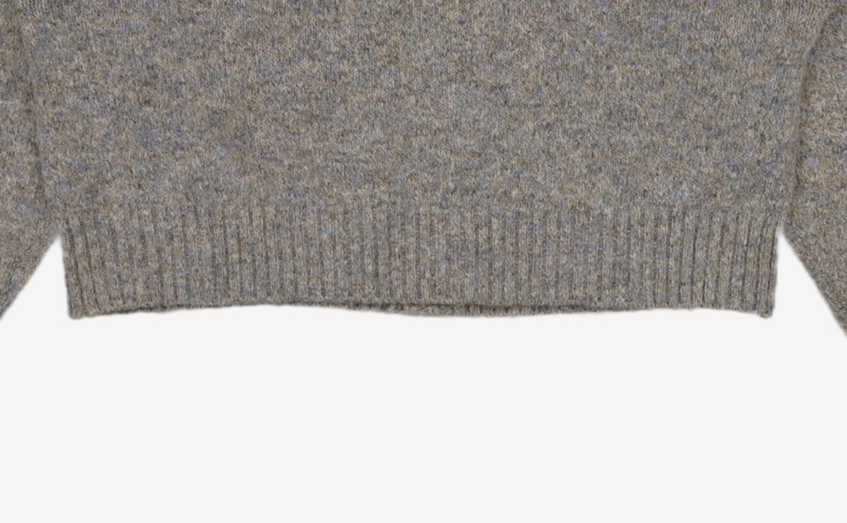 메인부스(MAINBOOTH) Foggy Crop Cardigan(MIX GRAY) ONE SIZE