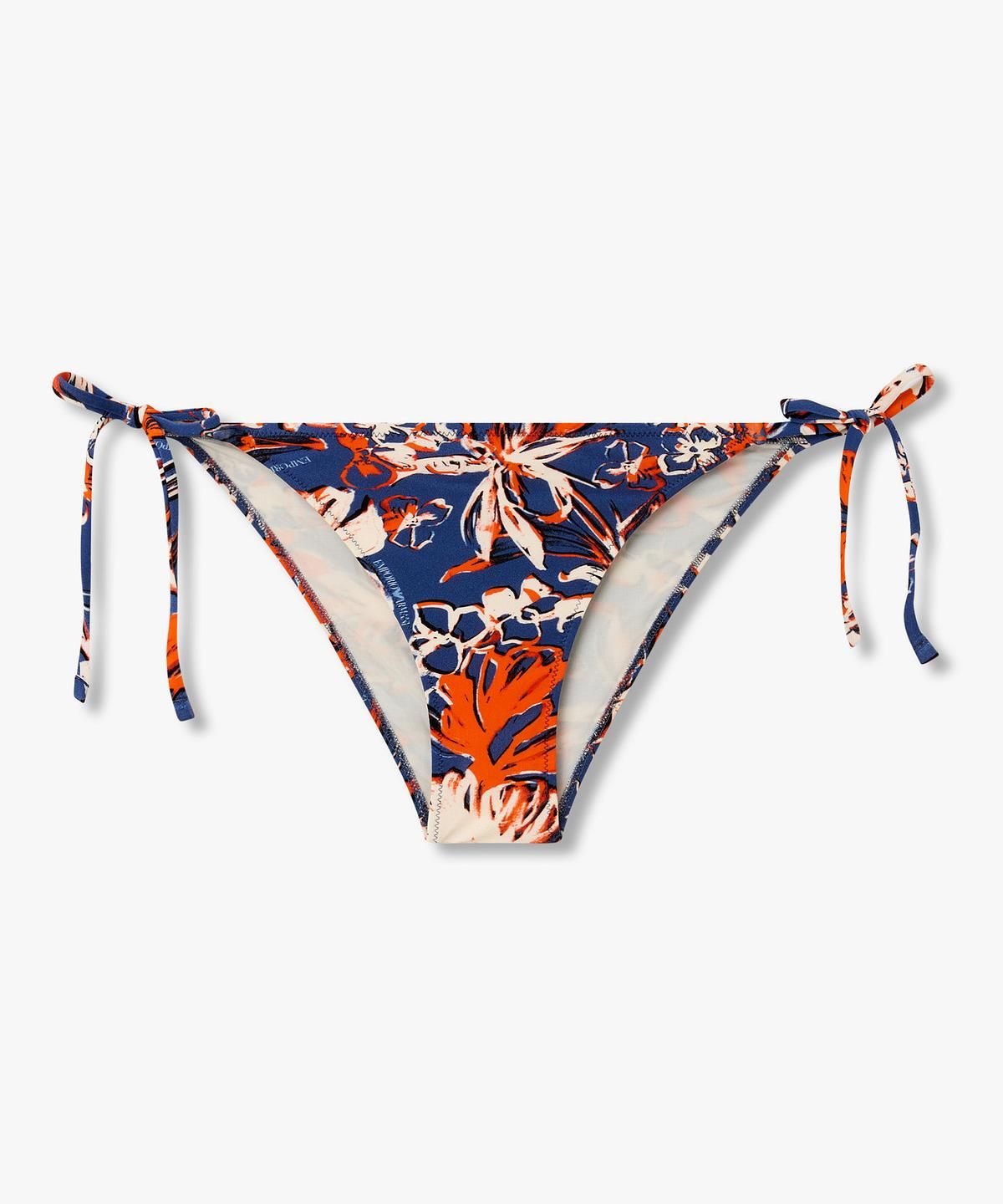 엠포리오 아르마니 언더웨어(EMPORIO ARMANI UNDERWEAR) 여성 올오버 프린트 비키니 세트_네이비 0826120503