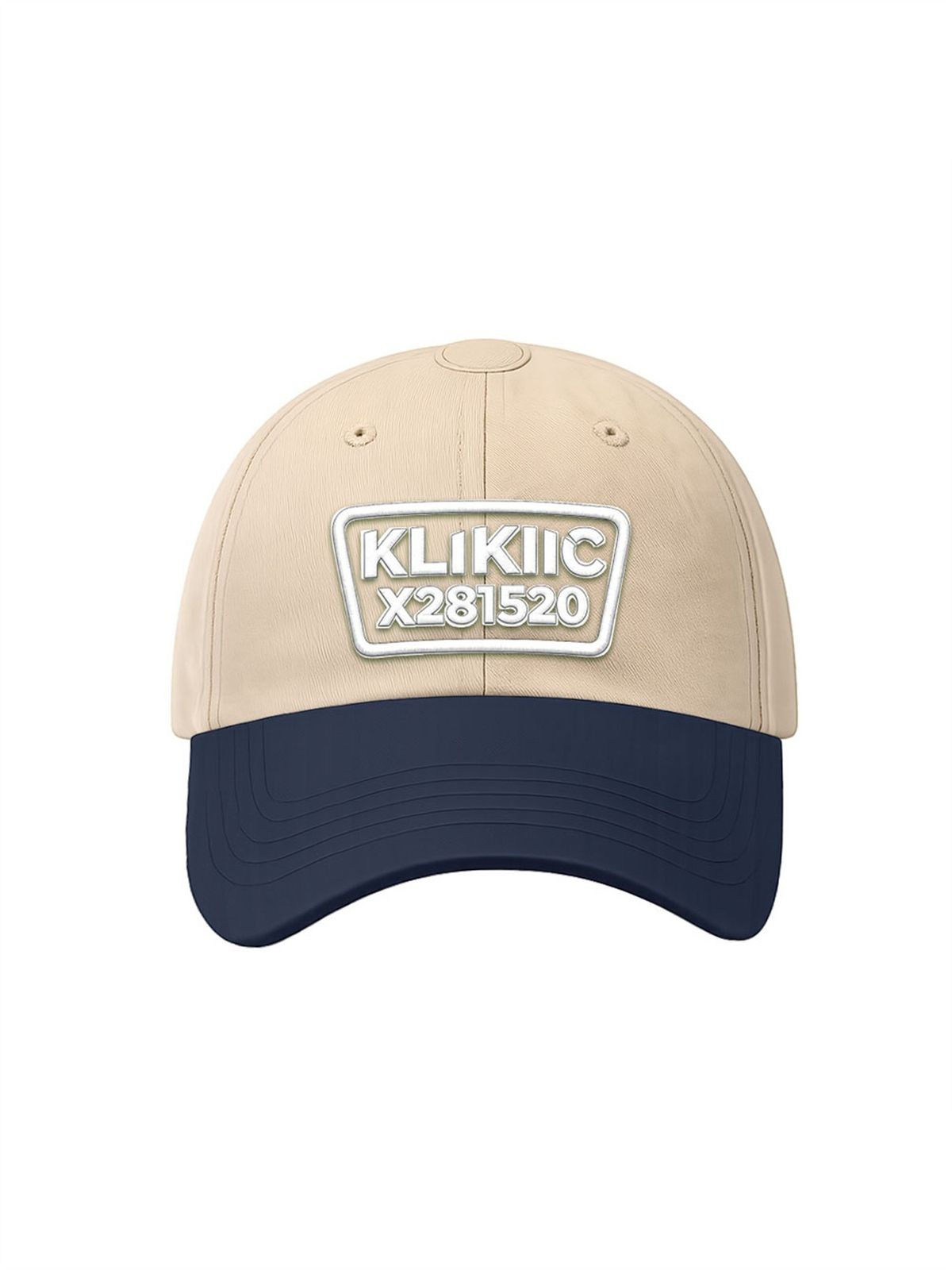 클리킥(KLIKIIC) 소프트 캡 베이직 라인 네이비&크림 SBC-NCW