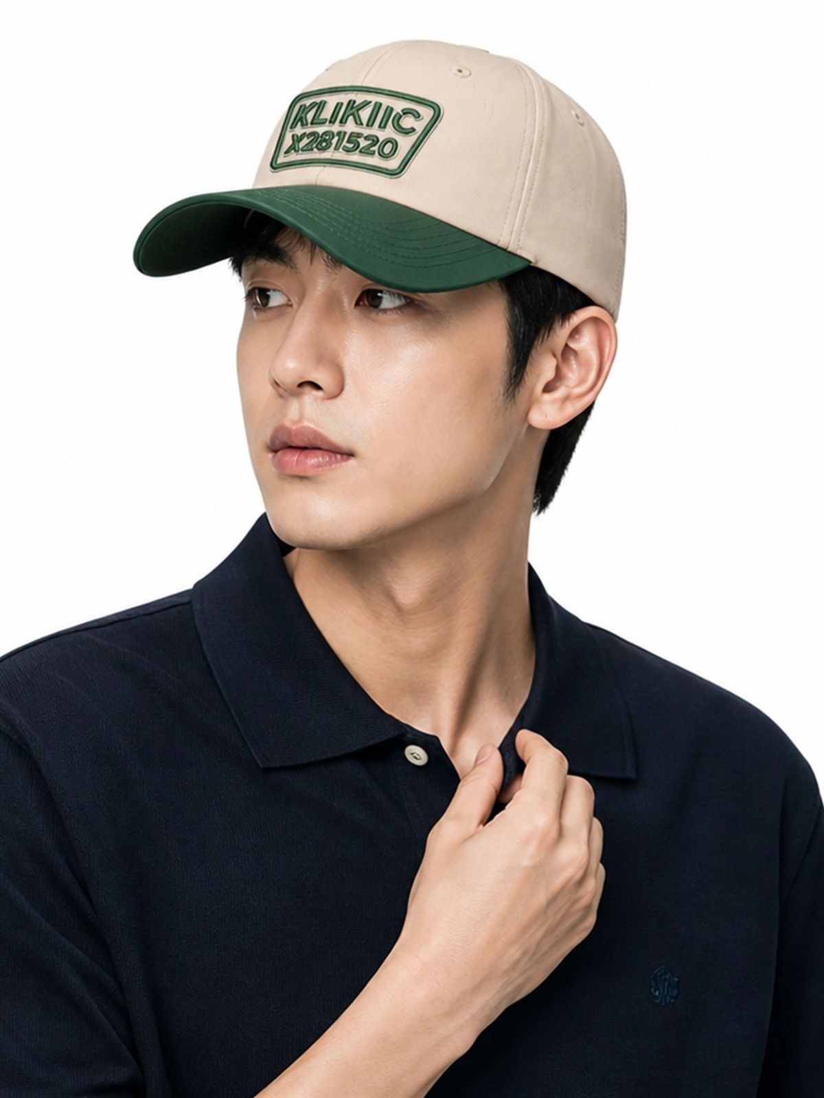 클리킥(KLIKIIC) 소프트 캡 베이직 라인 그린&크림 SBC-GCG