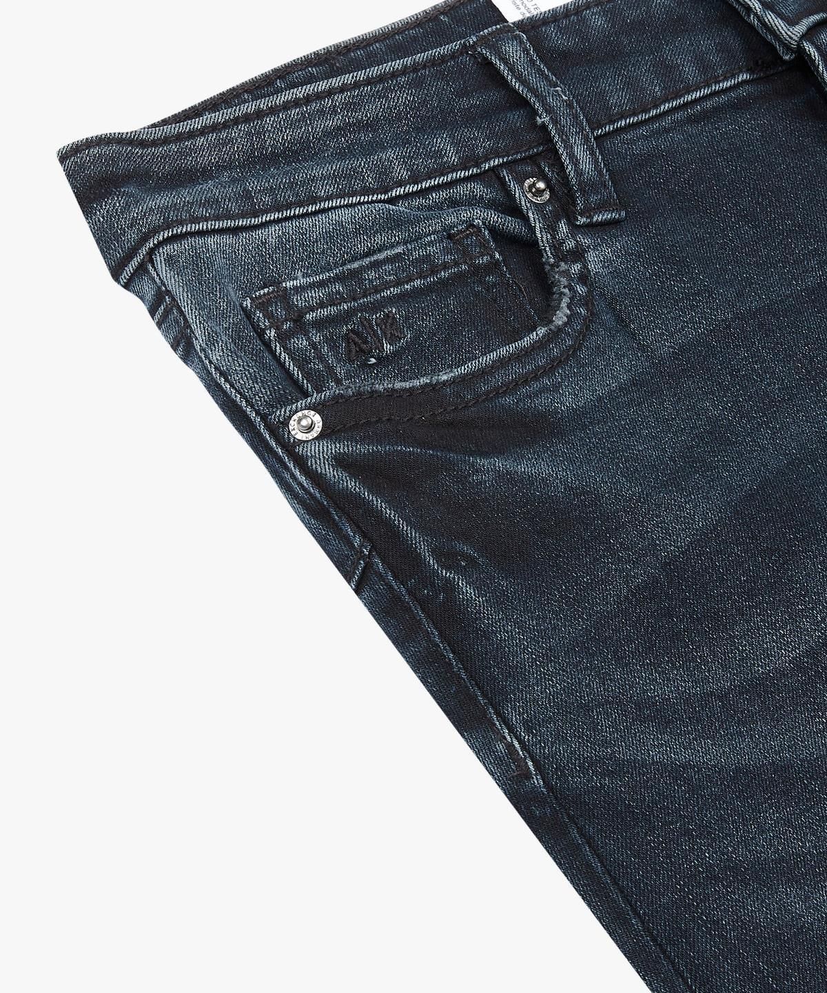 아르마니 익스체인지(ARMANI EXCHANGE) 여성 미드라이즈 스키니 데님 팬츠 _다크 인디고_A424340509