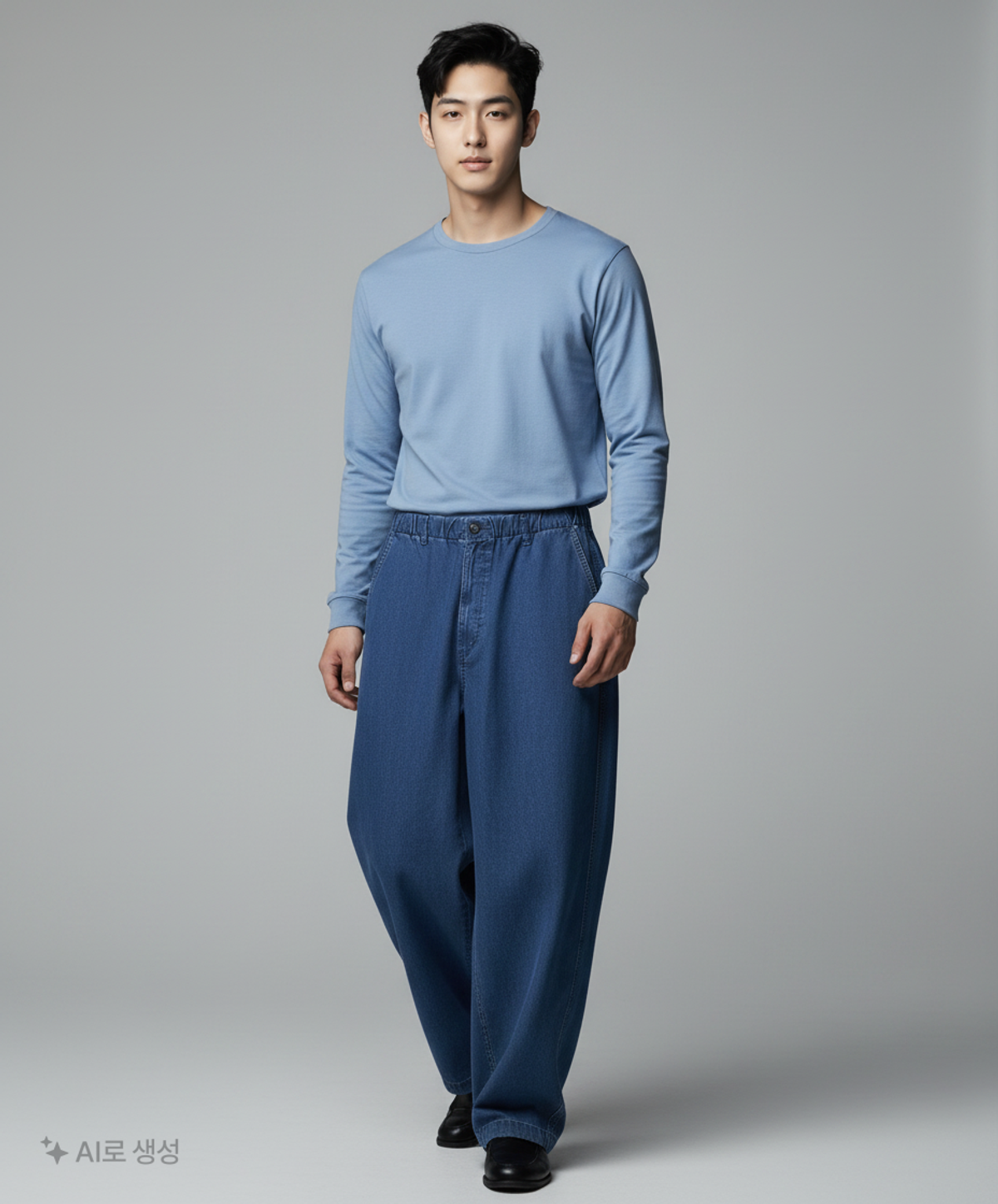 유니클로(UNIQLO) 청/데님 팬츠 L