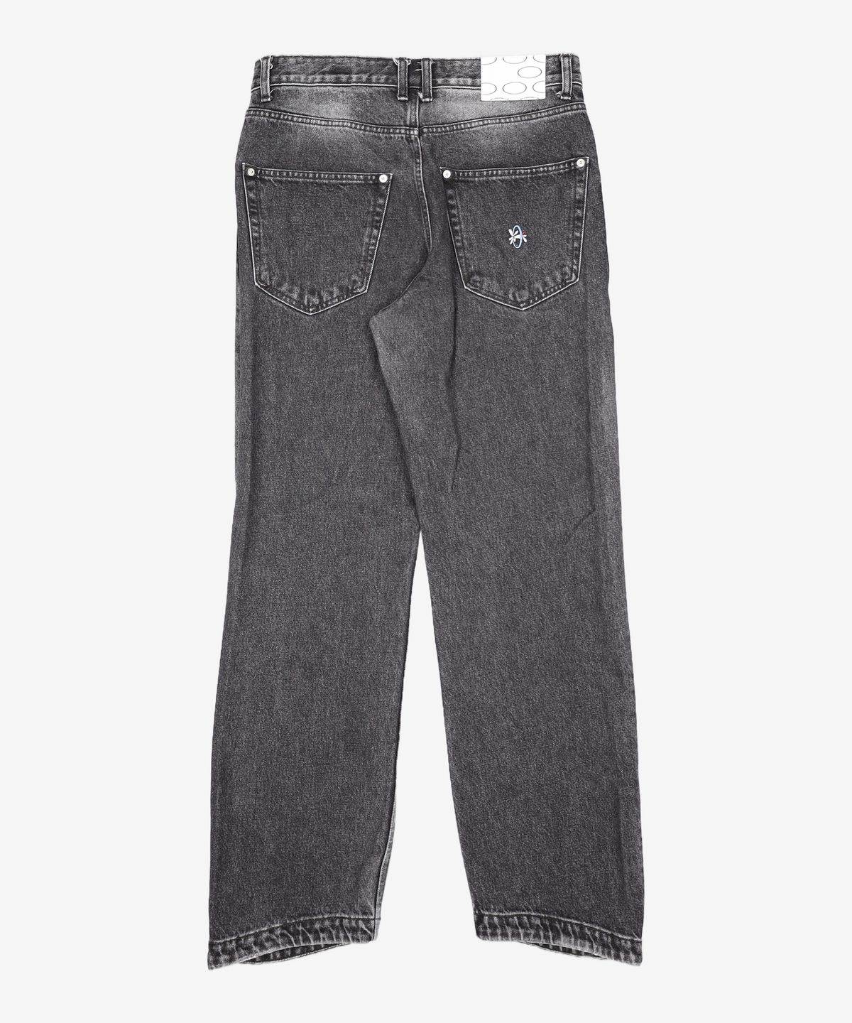 엠엠엘지(MMLG) [Mmlg] C-RABBIT WAVE JEANS (WASHED BLACK) (CALIK DENIM) L