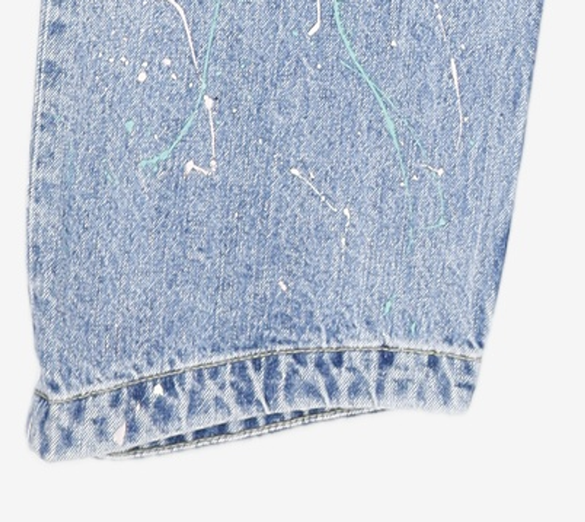 엠엠엘지(MMLG) [Mmlg] S/P WAVE JEANS (WASHED BLUE) M