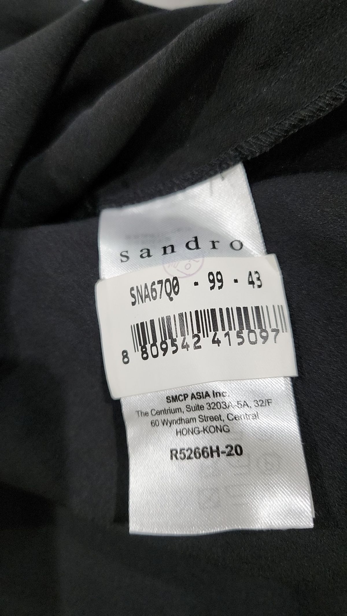 산드로(Sandro) 미니 원피스 32/F