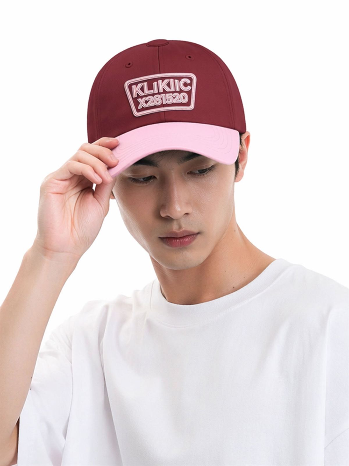 클리킥(KLIKIIC) 소프트 캡 베이직 라인 핑크&레드 SBC-PRP