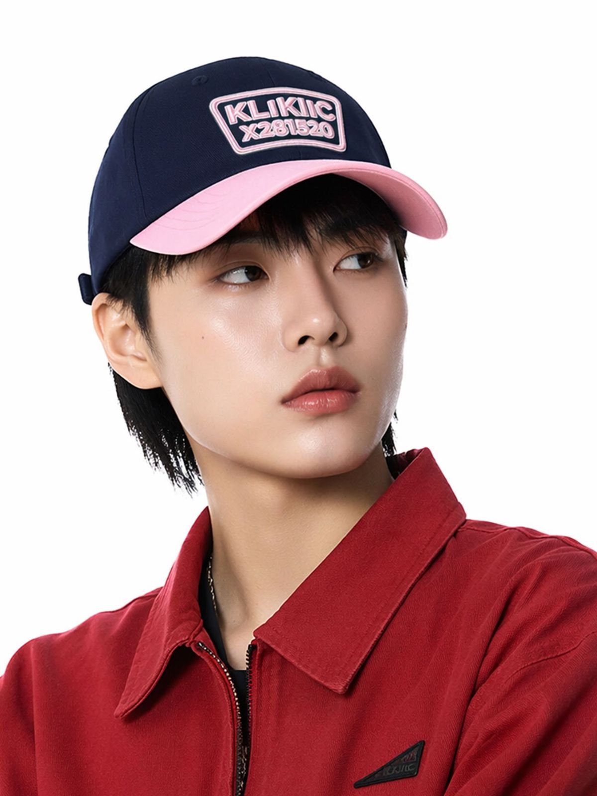 클리킥(KLIKIIC) 소프트 캡 베이직 라인 핑크&네이비 SBC-PNP