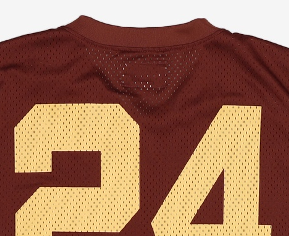 디스이즈네버댓(THISISNEVERTHAT) Mesh Football Jersey Burgundy XL