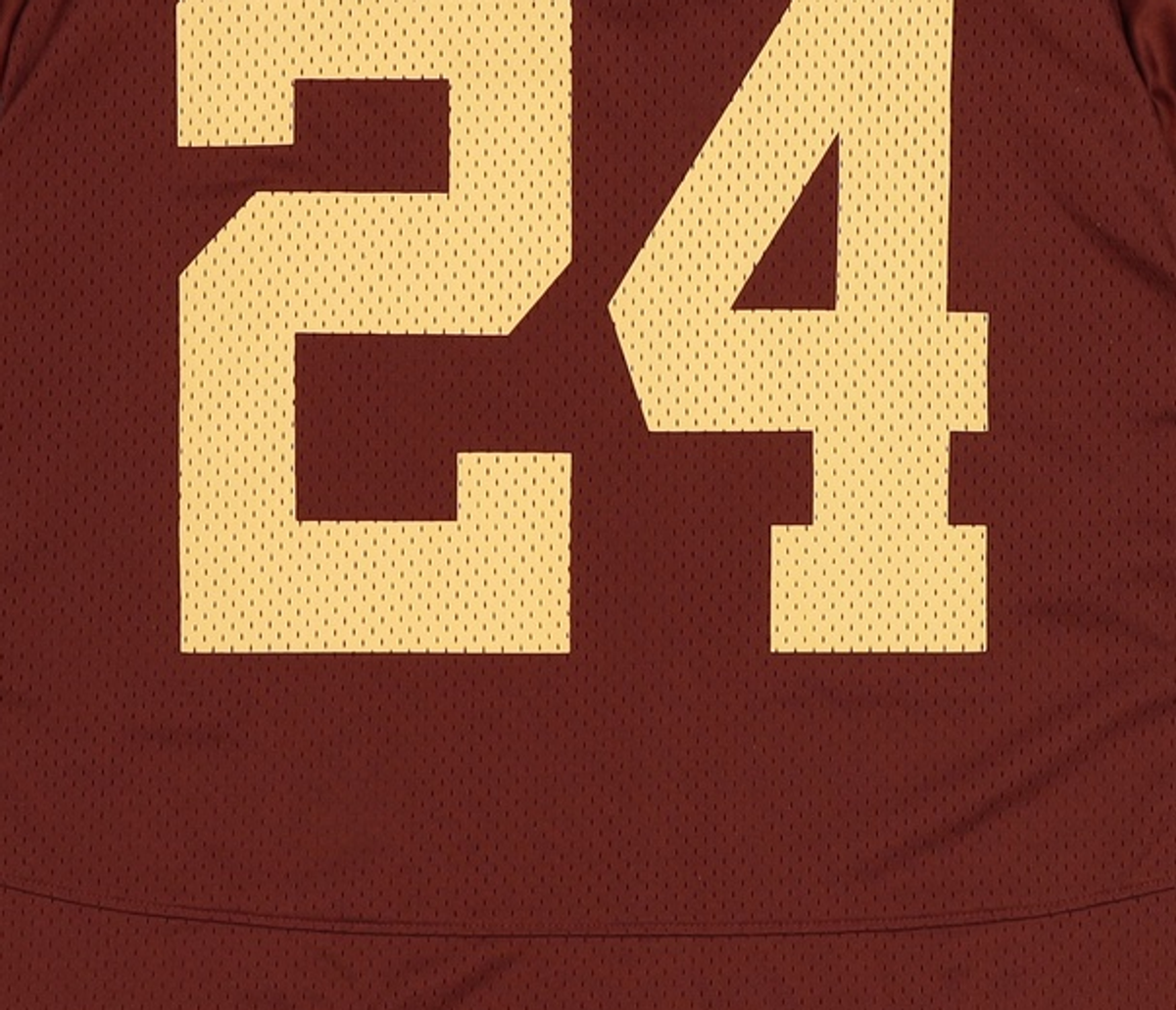 디스이즈네버댓(THISISNEVERTHAT) Mesh Football Jersey Burgundy XL