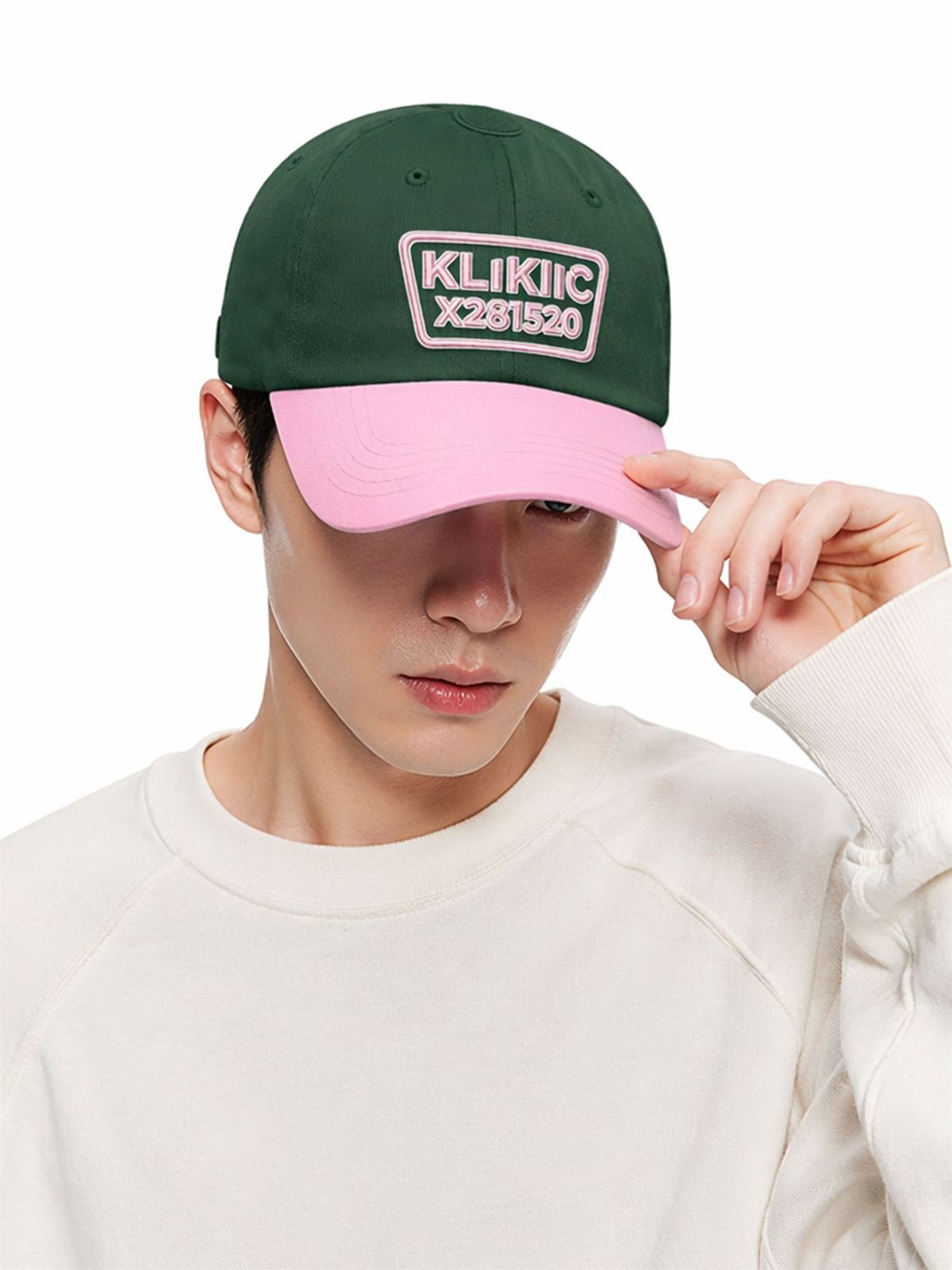 클리킥(KLIKIIC) 소프트 캡 베이직 라인 핑크&그린 SBC-PGP
