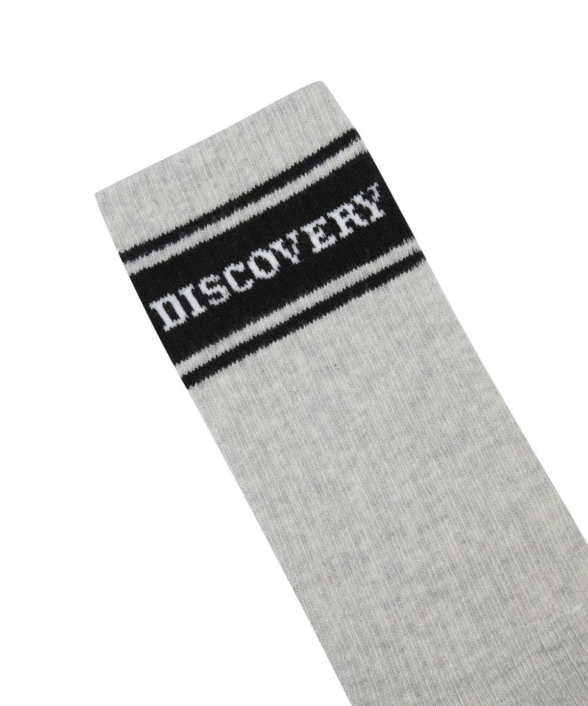 디스커버리 키즈(DISCOVERY KIDS) 키즈 가로스트라이프 양말 (M/GREY)