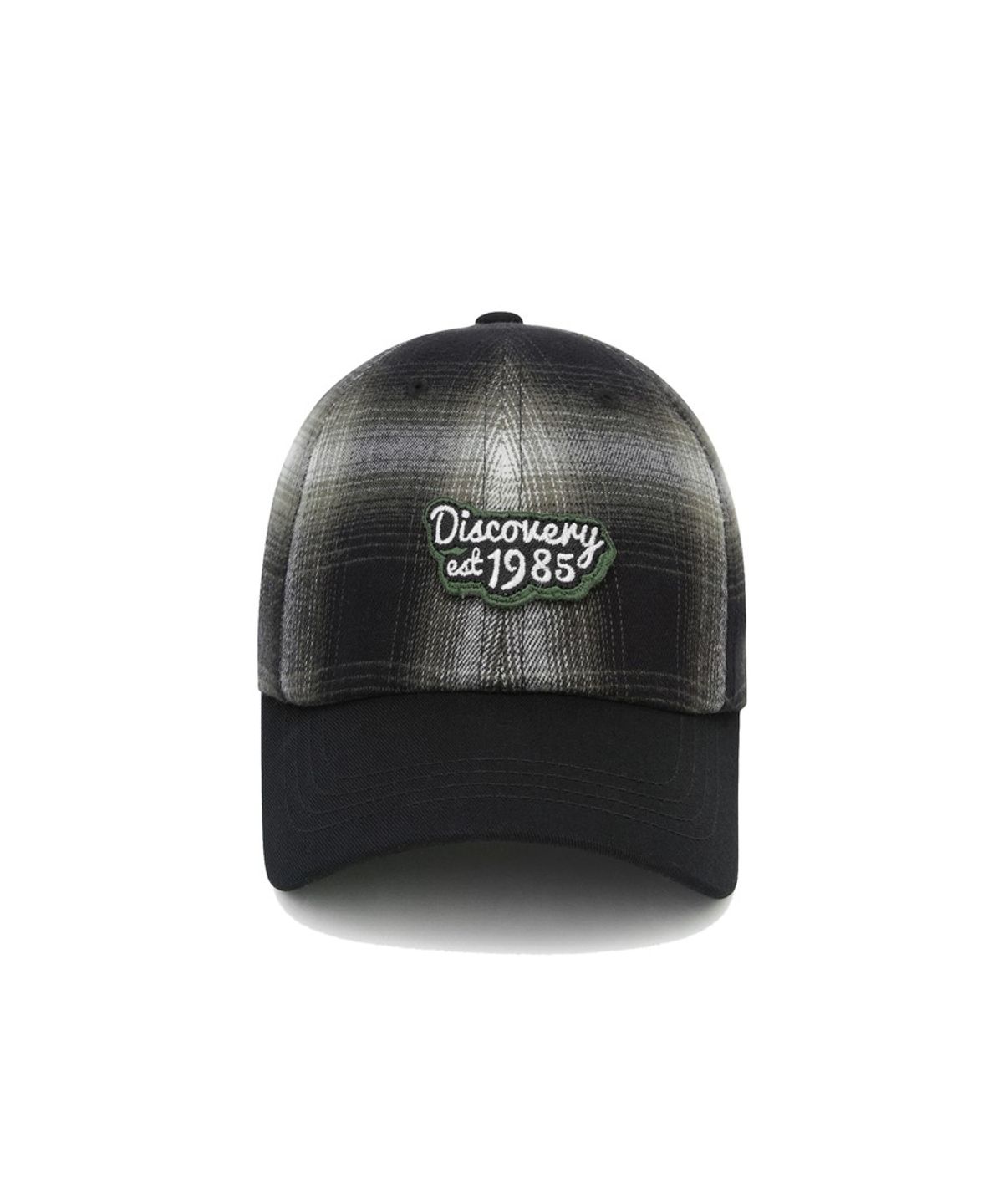 디스커버리 키즈(DISCOVERY KIDS) 키즈 체크 볼캡 (BLACK)