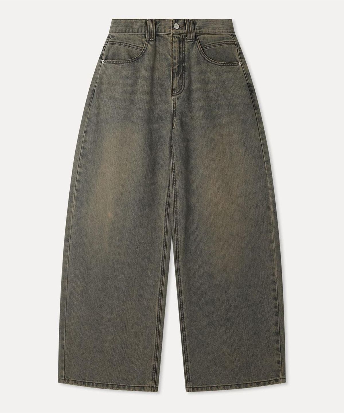 미쏘(MIXXO) 뒤포켓 벌룬핏 데님_MIWTJG976J