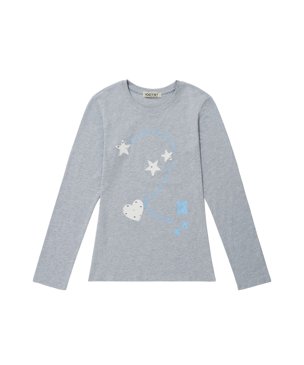 케이케이이이이(KKEEE) 하트 투 스타 롱슬리브(3color)