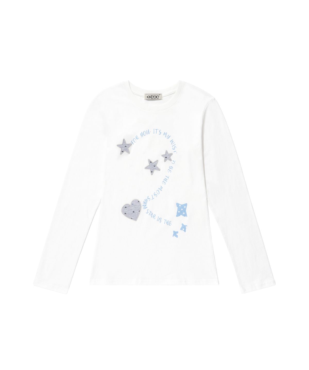 케이케이이이이(KKEEE) 하트 투 스타 롱슬리브(3color)