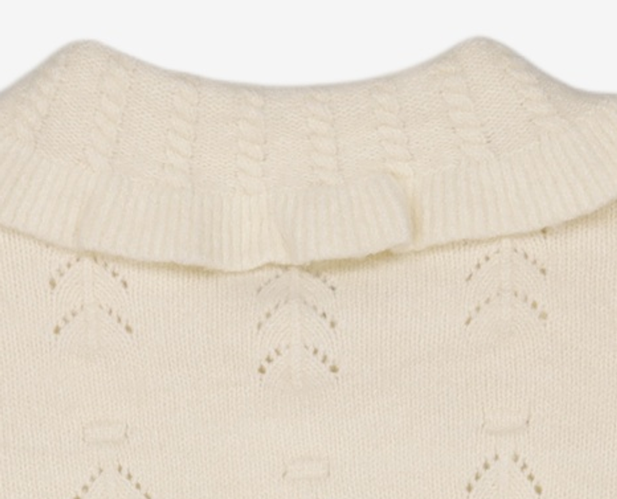 미쏘(MIXXO) 빅카라 가디건 MIWCKCV65T M
