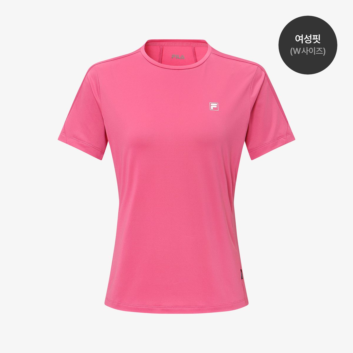 휠라(FILA) Drywave 폴라텍 반팔티(FS262RS02U003670)