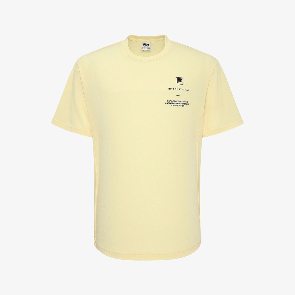 휠라(FILA) Drywave 스몰로고 포인트 반팔티(FS262RS02X006717)