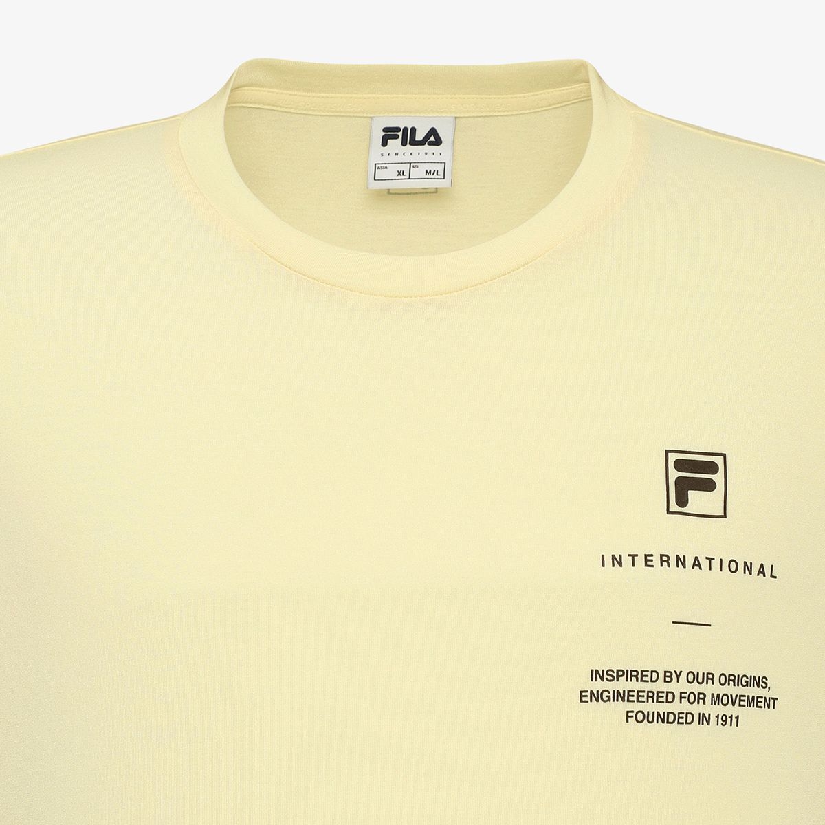 휠라(FILA) Drywave 스몰로고 포인트 반팔티(FS262RS02X006717)