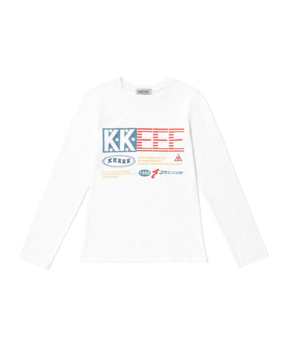 케이케이이이이(KKEEE) 아메리칸 스탠다드 롱슬리브(3color)