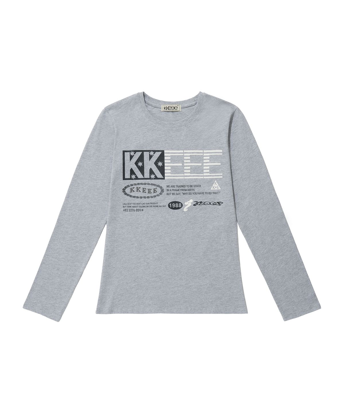 케이케이이이이(KKEEE) 아메리칸 스탠다드 롱슬리브(3color)