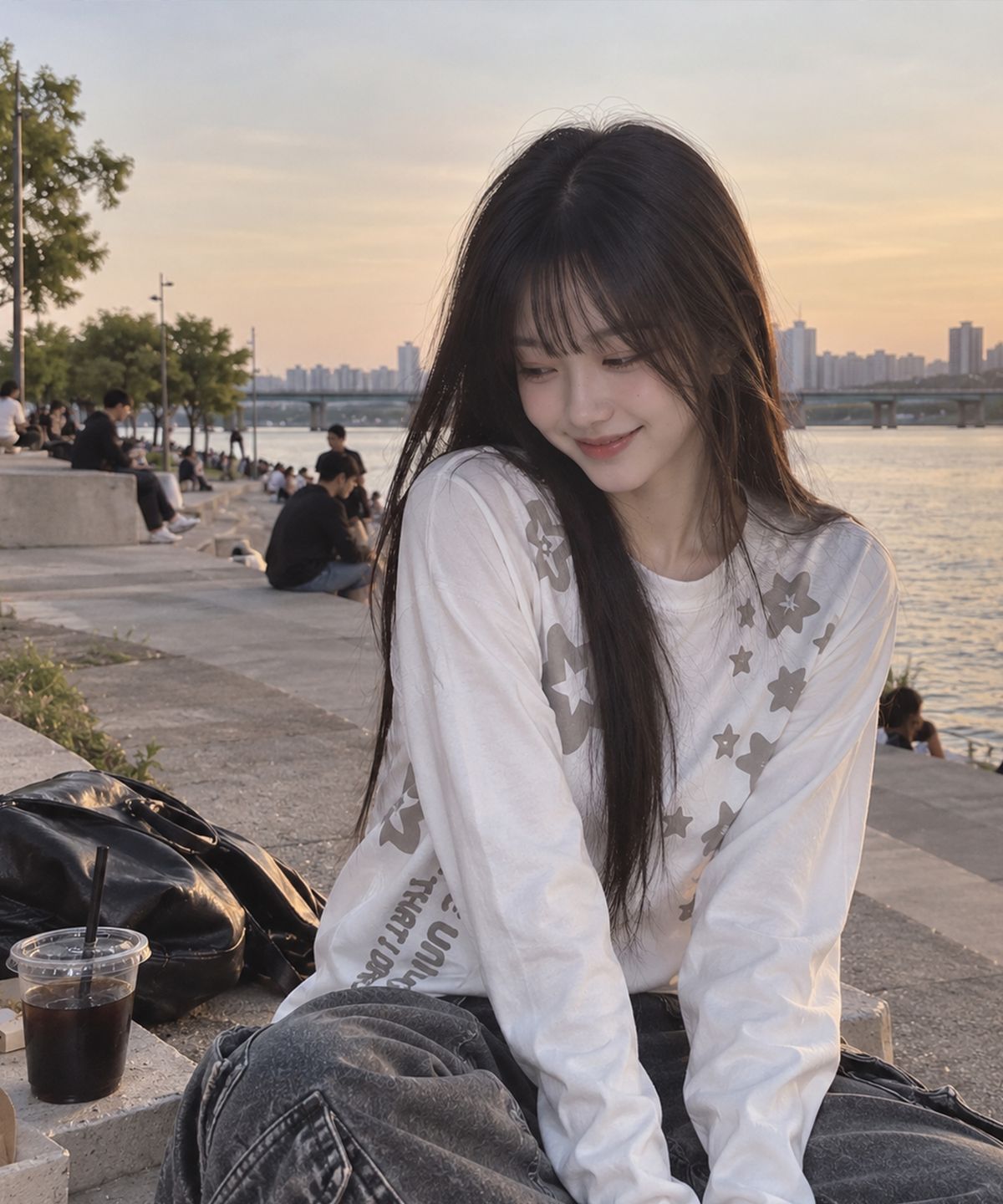 케이케이이이이(KKEEE) 스타 카인드 롱슬리브(2color)