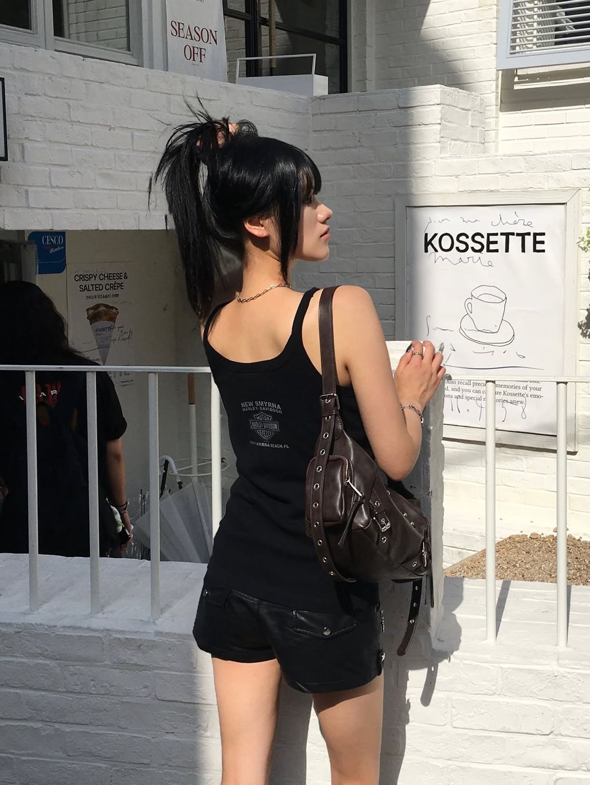 데프가먼츠(DEFGARMENTS) BELTED SHOULDER BAG [3COLOR]