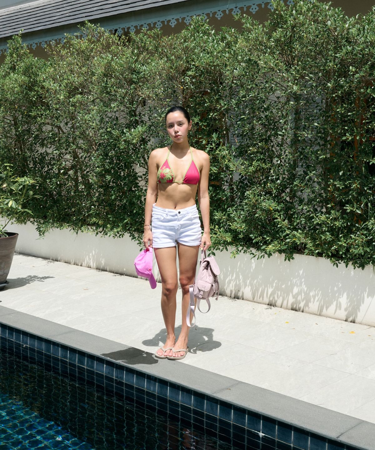 라츠유(LOTSYOU) Nostalgia Soft Backpack PINK