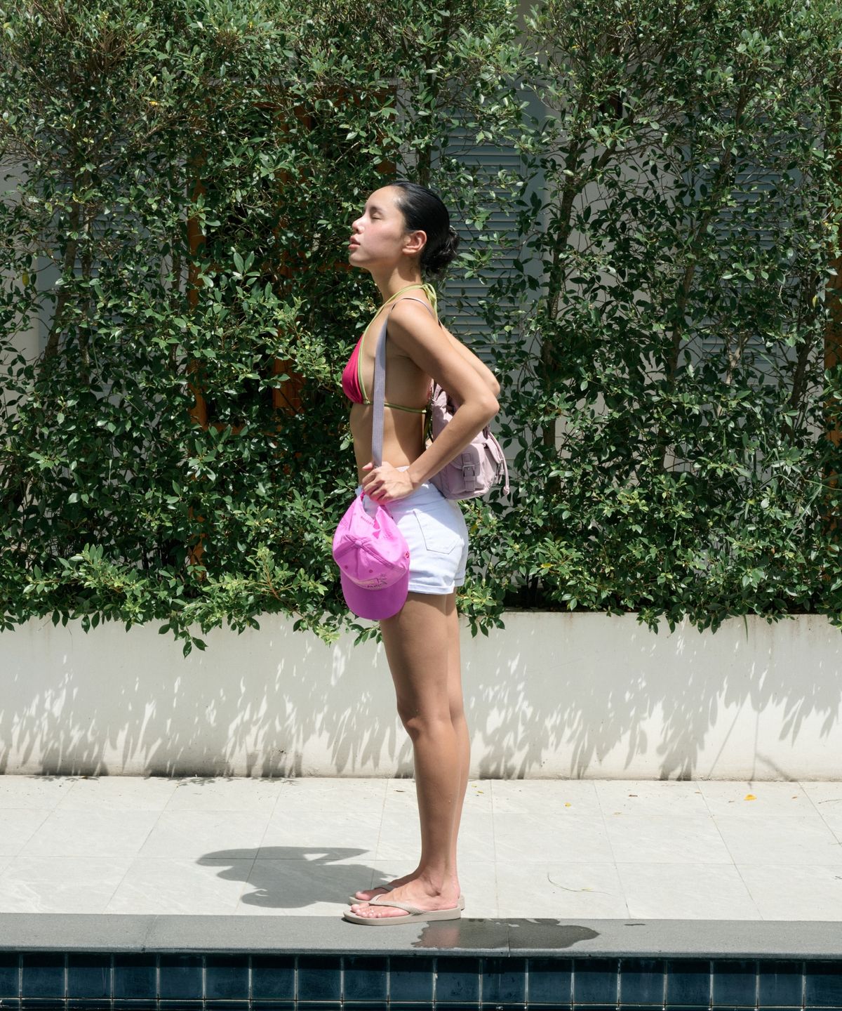 라츠유(LOTSYOU) Nostalgia Soft Backpack PINK
